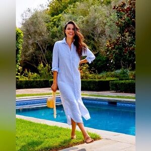 Frank & Eileen Rory Linen Shirt Dress